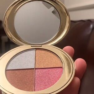 Highlighting Eye and Cheek Palette - Pink and Gold